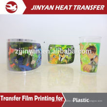 heat transfer printing film for plastic cup